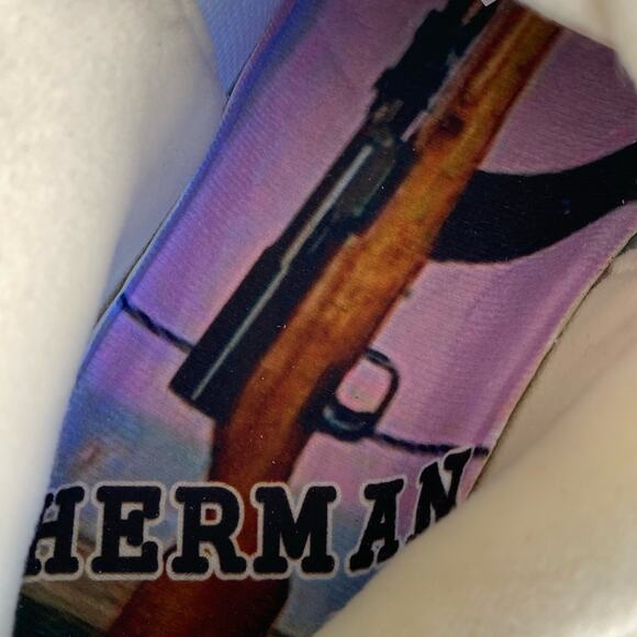 Vintage Emerica Herman 2 Skate Shoe Leather Suede Beige White Mens 13 NWT RARE - Picture 10 of 16